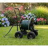 Schlauchwagen 'Rota WMSK006' Metall schwarz 58 x 95 x 63 cm