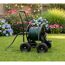 Schlauchwagen 'Rota WMSK006' Metall schwarz 58 x 95 x 63 cm