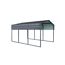 Einzelcarport 'Kopenhagen S' grau 305 x 451 cm