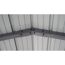 Einzelcarport 'Kopenhagen S' grau 305 x 451 cm