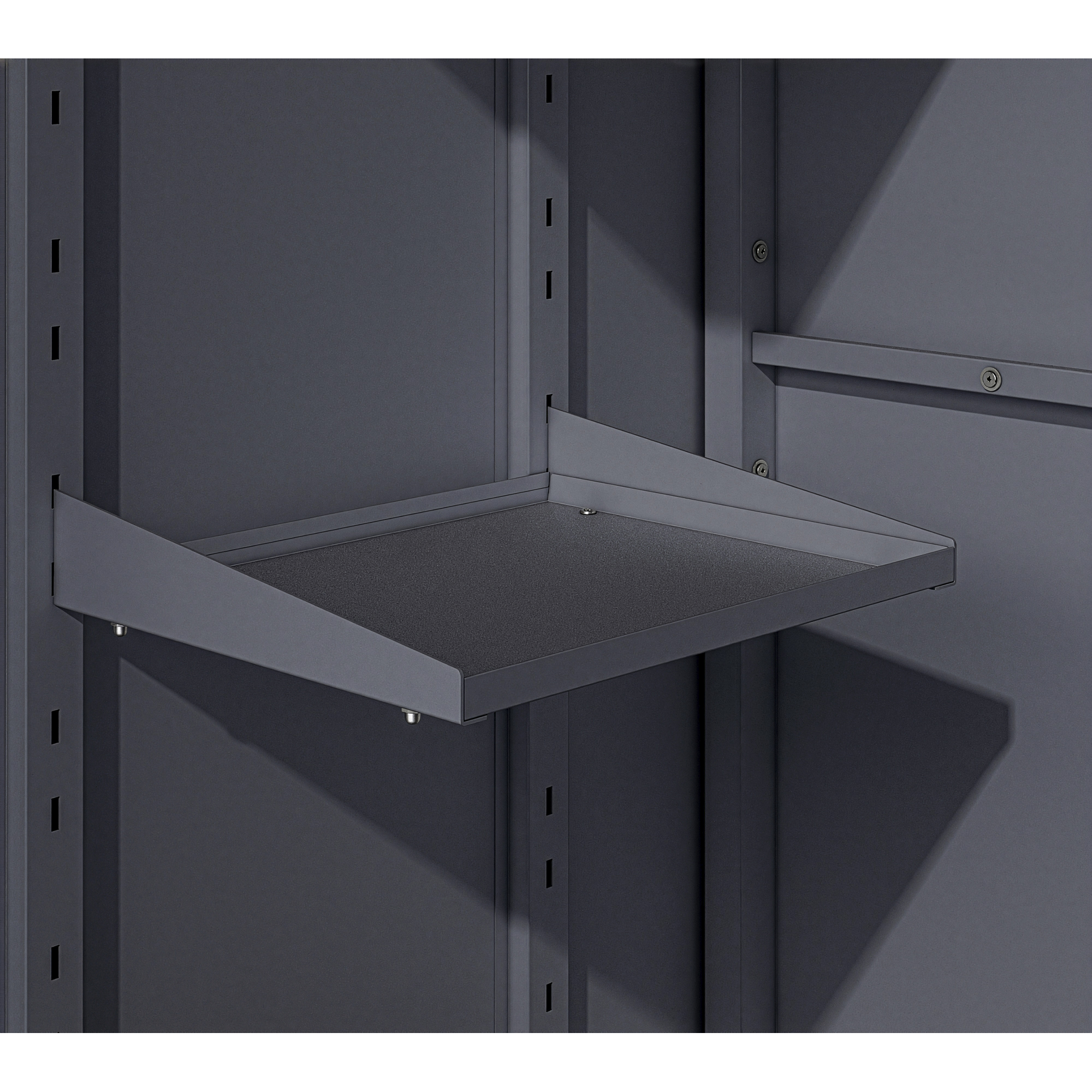 Gartenschrank 'Capsa' mit Zubehör anthrazit 90 x 65 x 187 cm