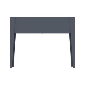Hochbeet 'Vedura L' Stahl anthrazit 109 x 40 x 80 cm
