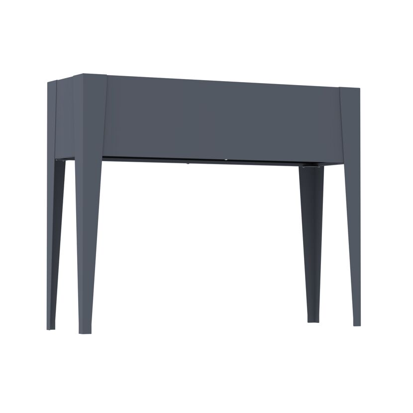Hochbeet 'Vedura L' Stahl anthrazit 109 x 40 x 80 cm