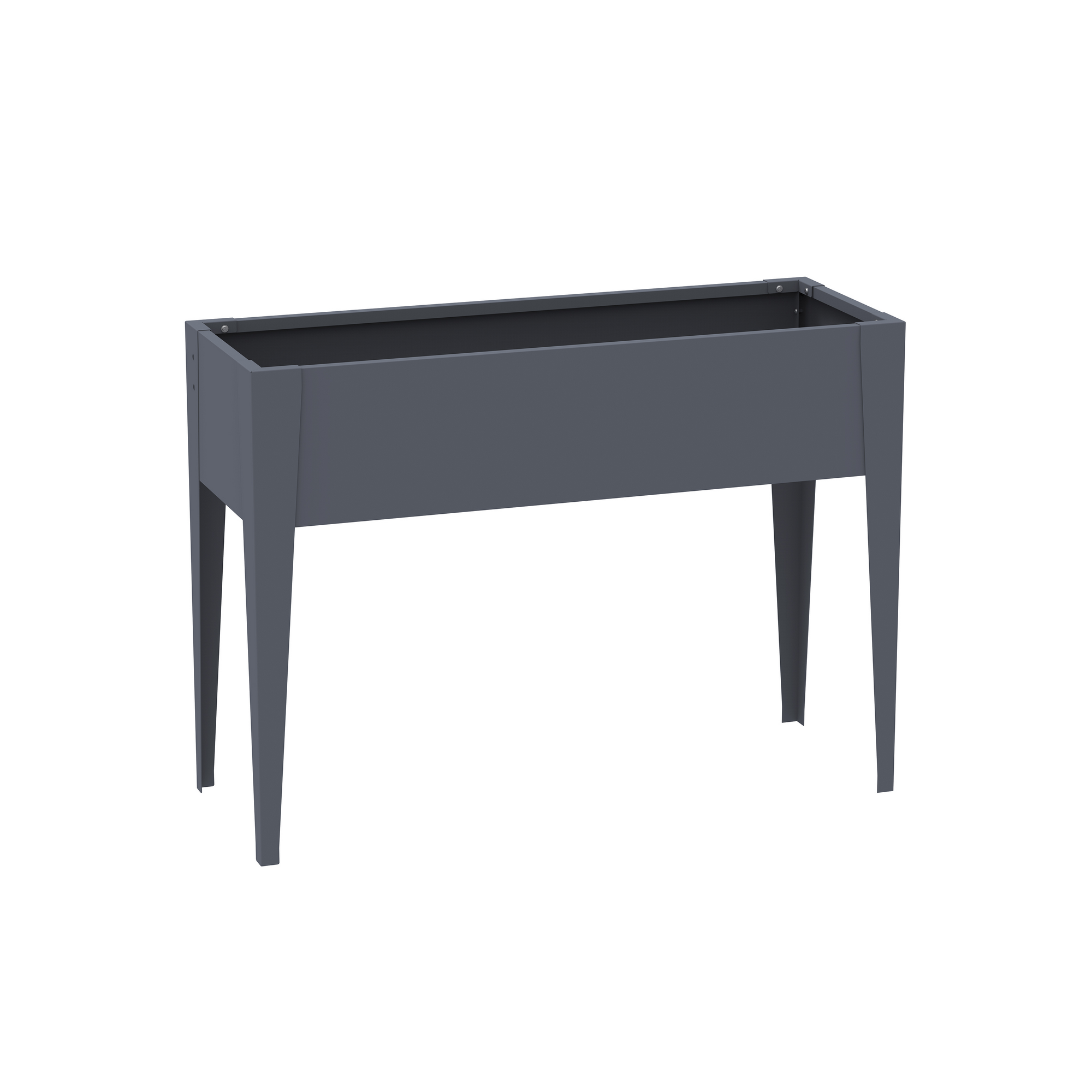 Hochbeet 'Vedura M' Stahl anthrazit 100 x 30 x 80 cm