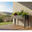 Hochbeet 'Vedura M' Stahl anthrazit 100 x 30 x 80 cm
