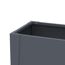 Hochbeet 'Vedura M' Stahl anthrazit 100 x 30 x 80 cm