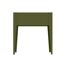 Hochbeet 'Vedura S' Stahl olivfarben 74 x 40 x 80 cm