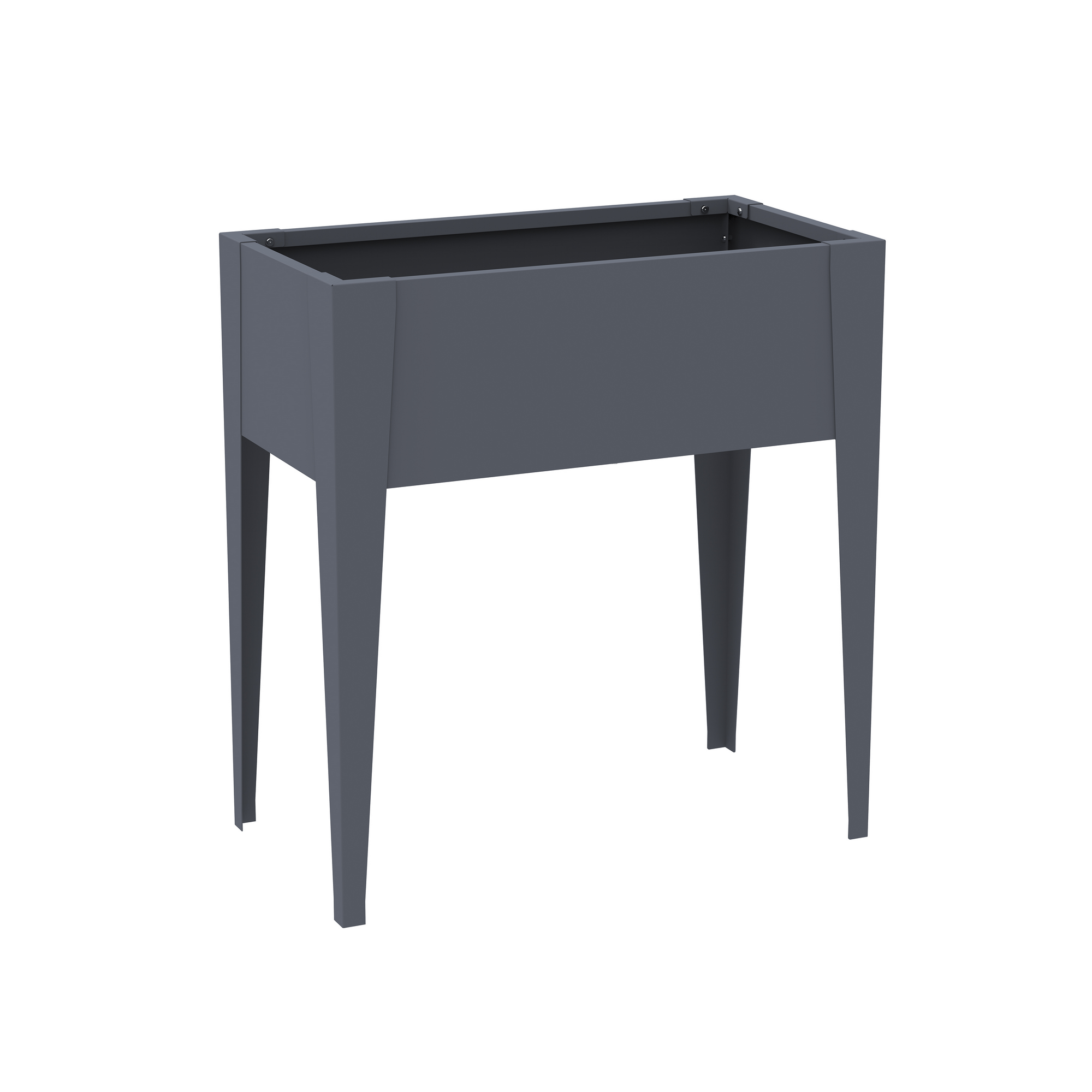 Hochbeet 'Vedura S' Stahl anthrazit 74 x 40 x 80 cm