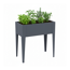 Hochbeet 'Vedura S' Stahl anthrazit 74 x 40 x 80 cm