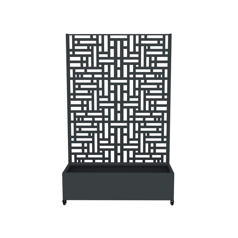 Rankkasten 'Dekora 3' anthrazit 120 x 32 x 42,5 cm