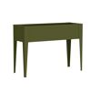Hochbeet 'Vedura M' Stahl olivfarben 100 x 50 x 80 cm