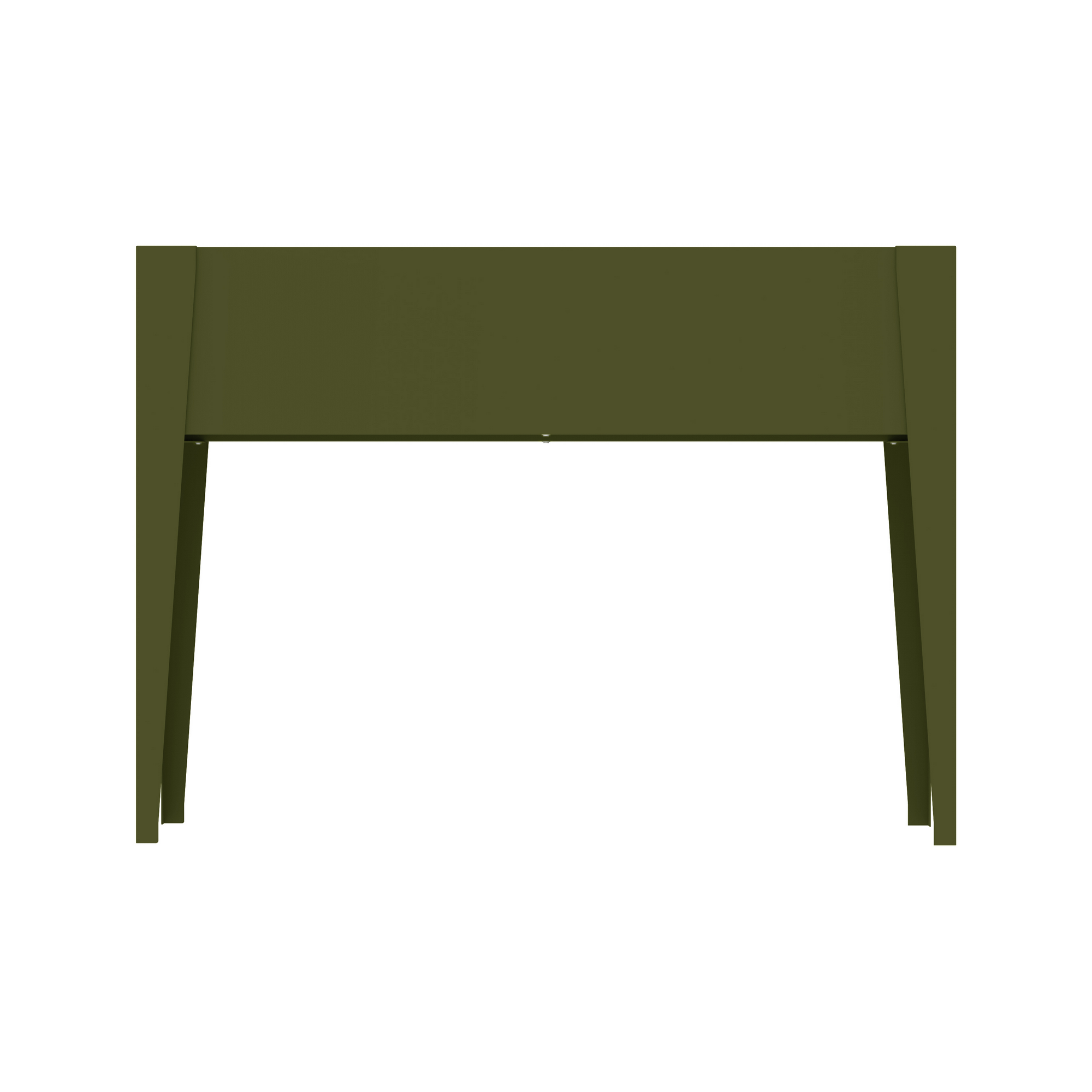 Hochbeet 'Vedura M' Stahl olivfarben 100 x 50 x 80 cm