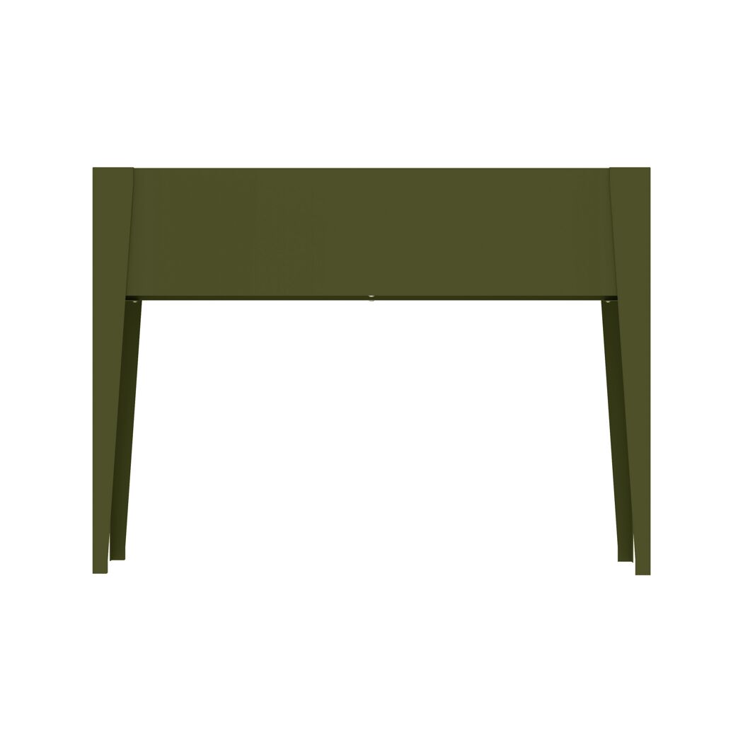 Hochbeet 'Vedura M' Stahl olivfarben 100 x 50 x 80 cm