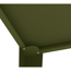 Hochbeet 'Vedura M' Stahl olivfarben 100 x 50 x 80 cm
