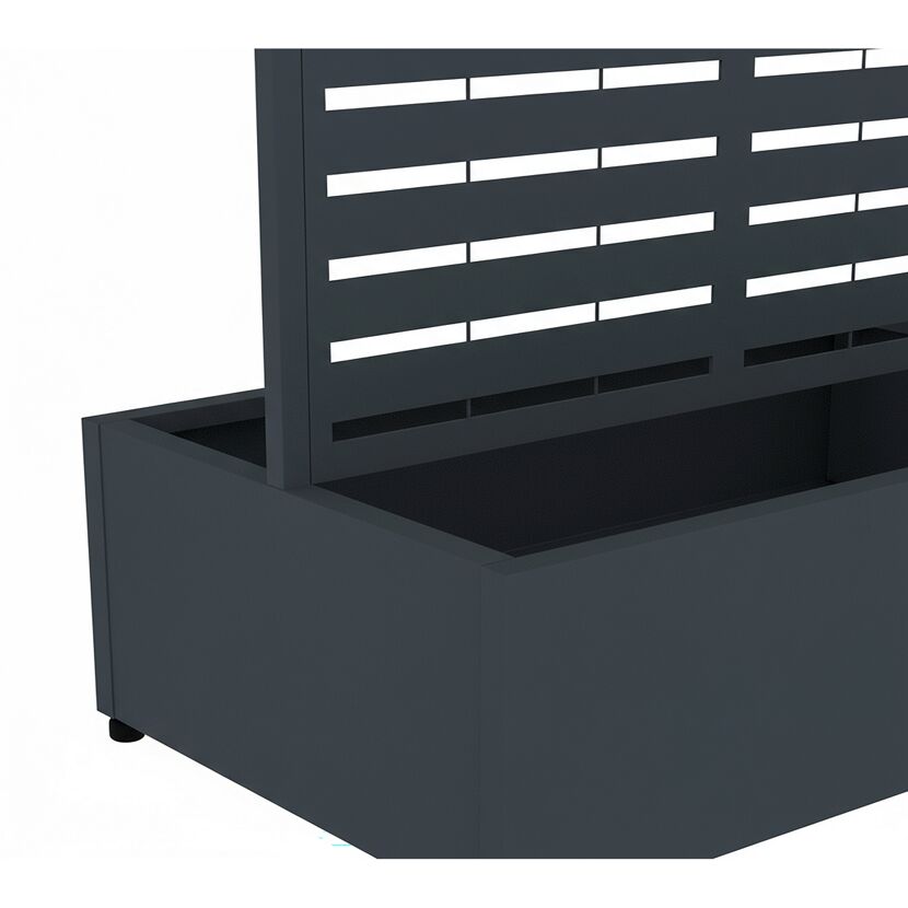 Rankkasten 'Dekora 6' anthrazit 90 x 32 x 60 cm