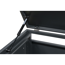 Mülltonnenbox 'Pedura' Stahl 2 x 240 l anthrazit 132 x 80 x 116 cm, mit Fußpedal