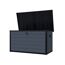 Gartenbox XXL 'Silva' 570 l Kunststoff anthrazit 150 x 74 x 66 cm