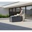 Gartenbox XXL 'Silva' 570 l Kunststoff anthrazit 150 x 74 x 66 cm