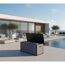Gartenbox XXL 'Silva' 570 l Kunststoff anthrazit 150 x 74 x 66 cm