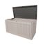 Gartenbox 'Alba' 380 l Kunststoff cremefarben 128 x 63 x 64 cm