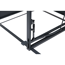 Mülltonnenbox 'Pedura' Stahl 3 x 240 l anthrazit 199 x 80 x 116 cm, mit Fußpedal
