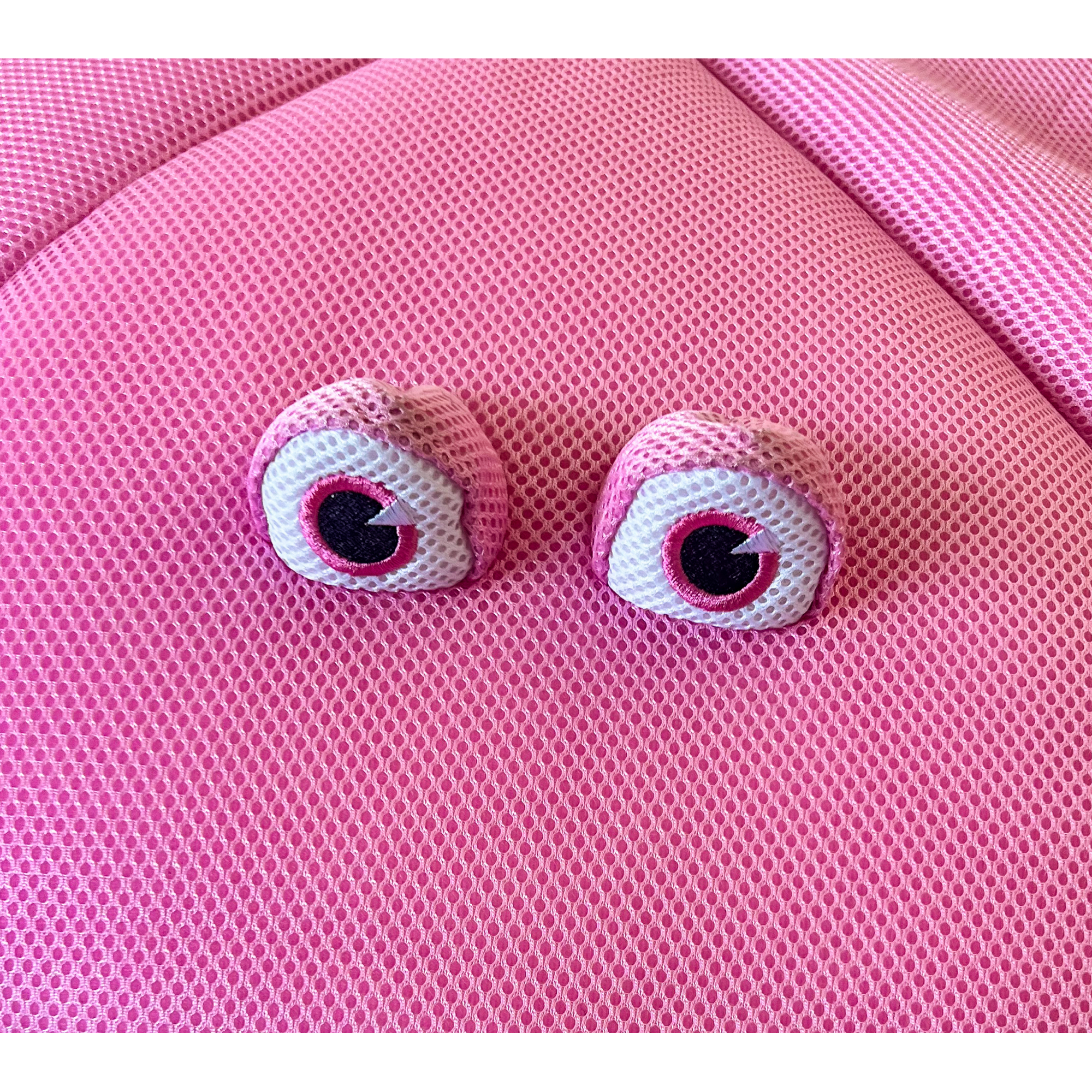 Sitzsack und Schwimmtier 'Qualle' pink 80 x 18 x 80 cm