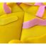 Sitzsack und Schwimmtier 'Qualle' pink 80 x 18 x 80 cm