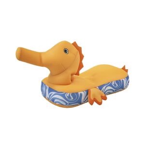 Sitzsack und Schwimmtier 'Seepferdchen' gelb 101 x 38 x 43 cm