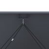 Mülltonnenbox 'Pedura' Stahl 4 x 240 l anthrazit 265 x 80 x 116 cm, mit Fußpedal