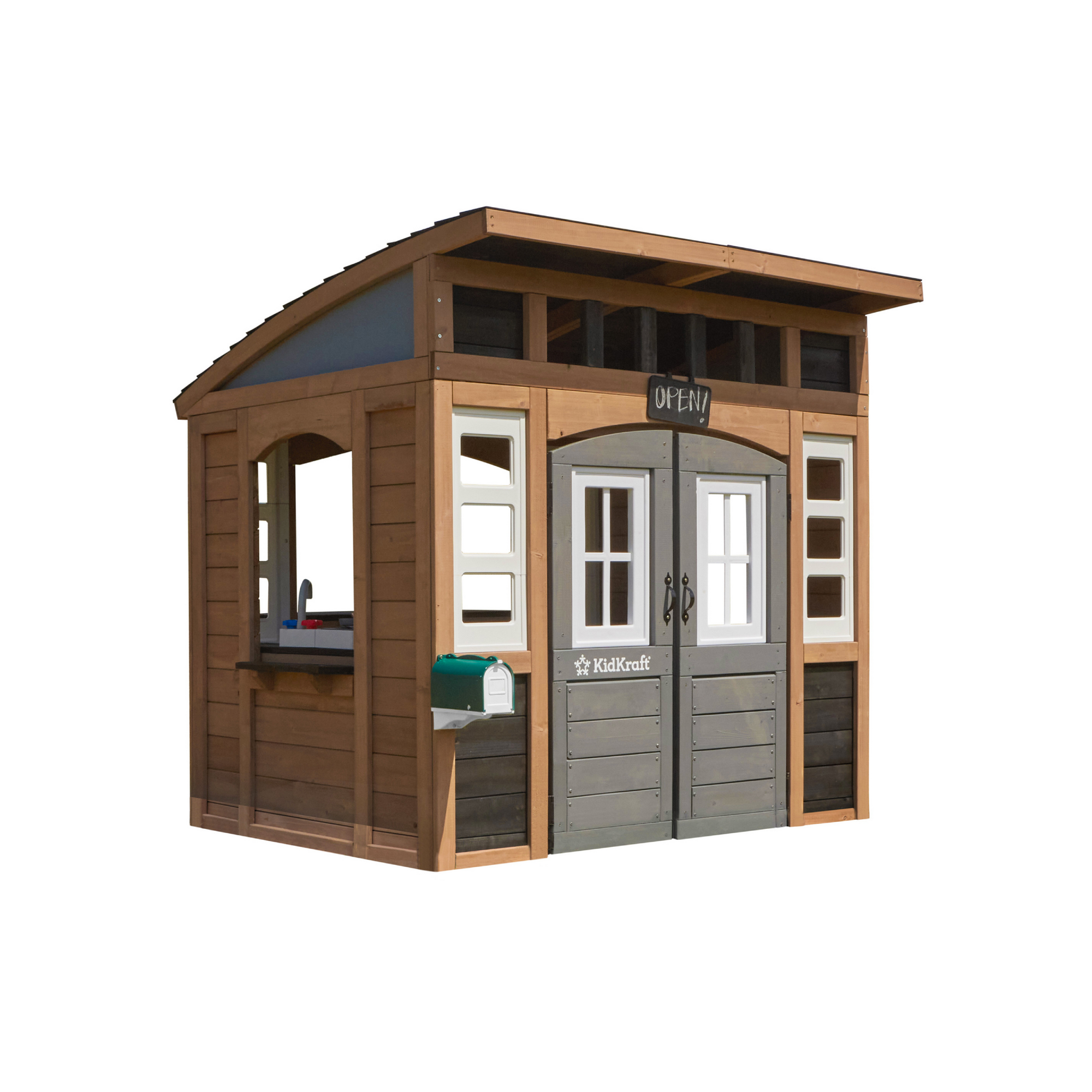Spielhaus 'Trolli' FSC®‑zertifiziertes Spießtannenholz 177,3 x 138,86 x 155,63 cm