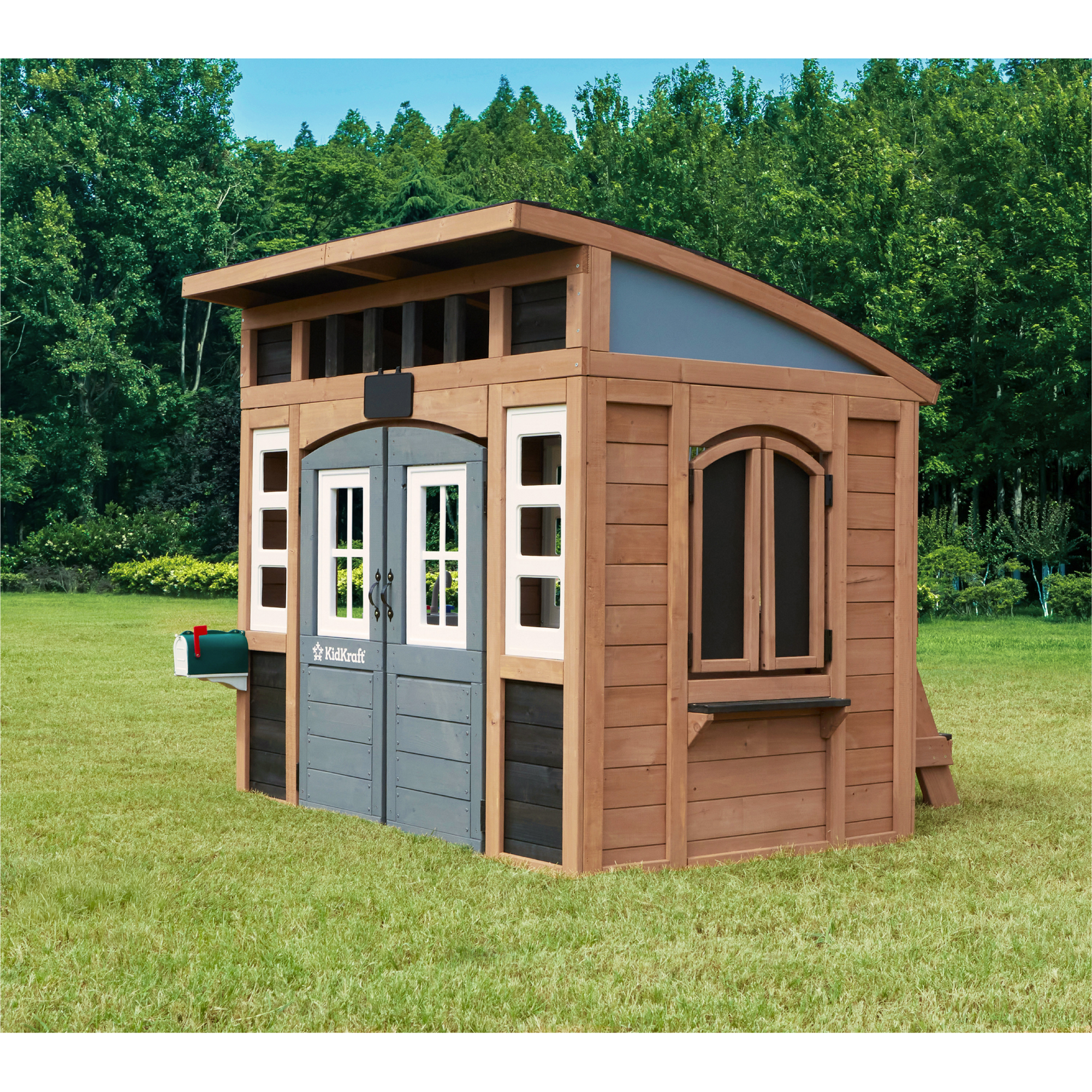 Spielhaus 'Trolli' FSC®‑zertifiziertes Spießtannenholz 177,3 x 138,86 x 155,63 cm