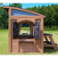 Spielhaus 'Trolli' FSC®‑zertifiziertes Spießtannenholz 177,3 x 138,86 x 155,63 cm