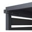 Verkleidung Wärmepumpe 'Boxa M' Stahl anthrazit/Holzoptik 140 x 56 x 97 cm