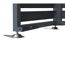 Verkleidung Wärmepumpe 'Boxa M' Stahl anthrazit/Holzoptik 140 x 56 x 97 cm