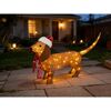 LED-Dackel 45 LEDs 65 x 47 cm
