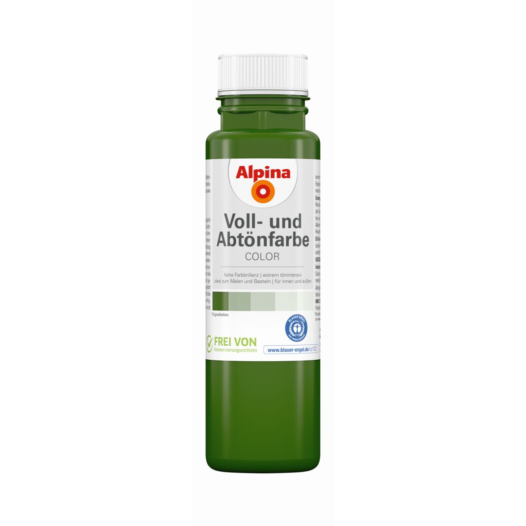 Voll- und Abtönfarbe 'Jungle Green' grün 250 ml