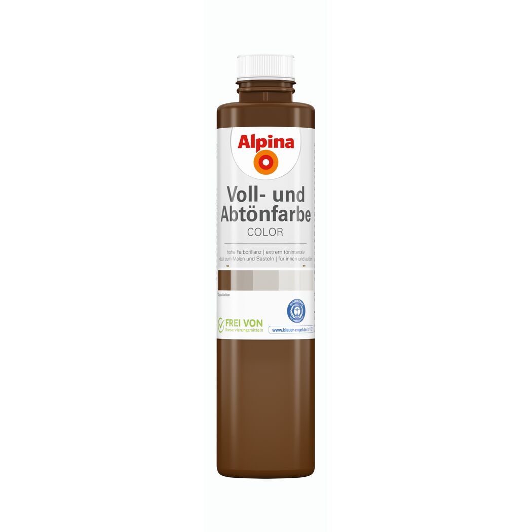Voll- und Abtönfarbe 'Candy Brown' braun 750 ml