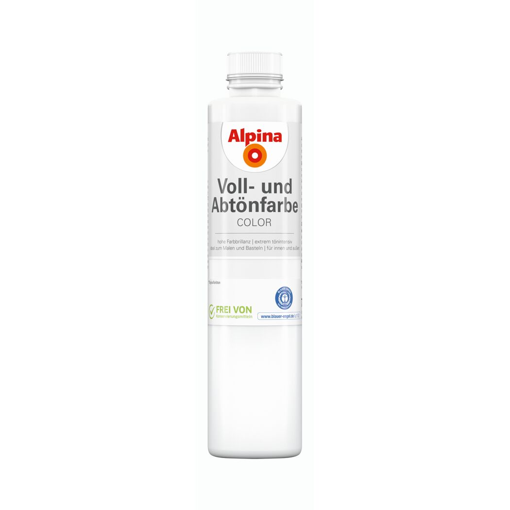 Voll- und Abtönfarbe 'Snow White' weiß 750 ml
