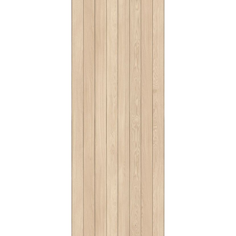 Duschrückwand 'Seidenweich' Motiv Eichenpfad 100 x 255 cm