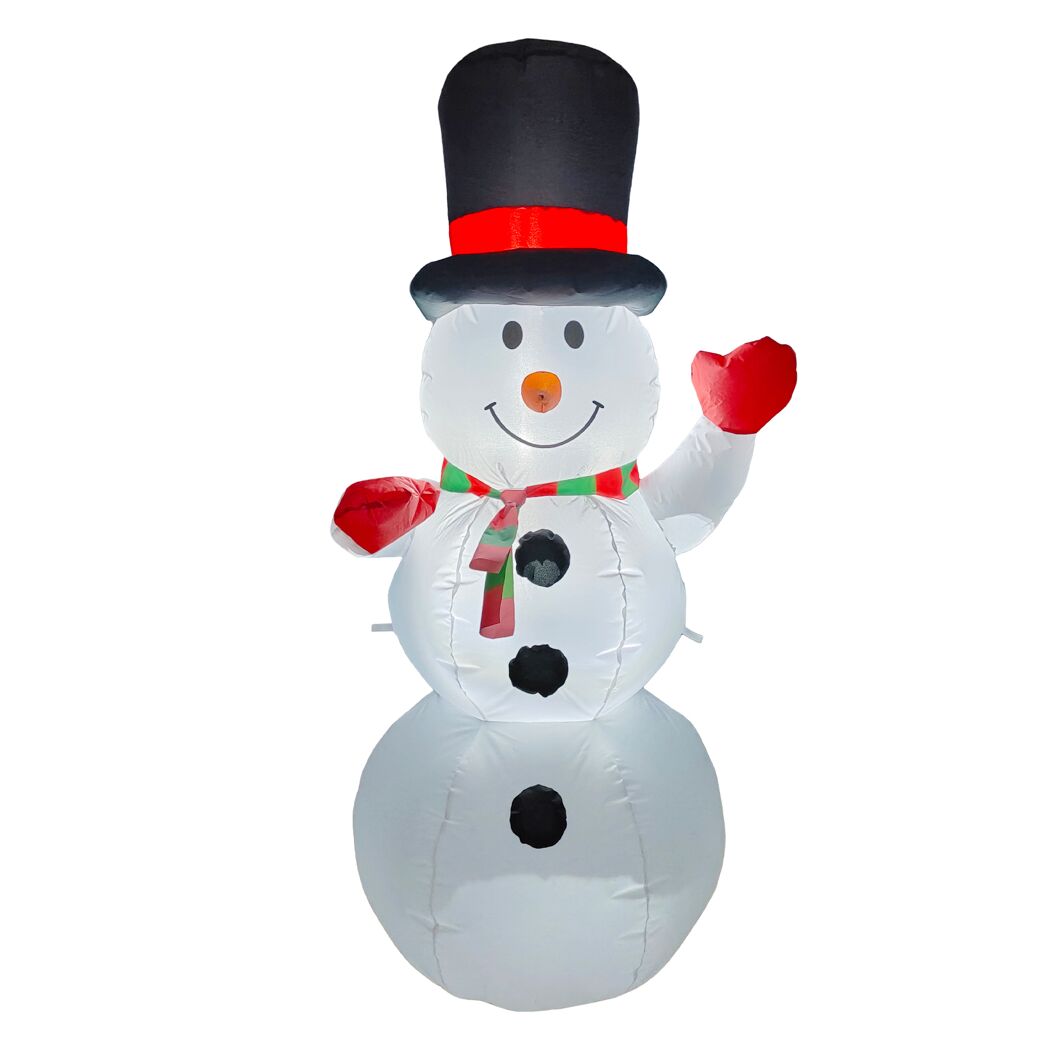 LED-Schneemann 124 cm