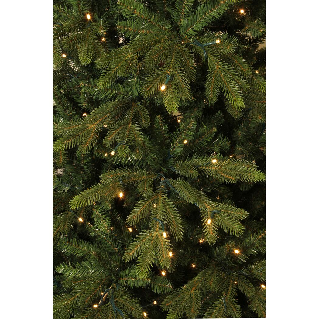 Künstlicher Weihnachtsbaum 'Macallan' mit 168 LEDs grün Ø 104 x 155 cm