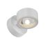 LED-Wandleuchte 'Chia' weiß 2-flammig 9,3 x 9,3 x 12,5 cm