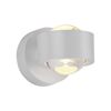 Weißer LED-Spot 'Chia' leuchtet warmweiß mit 4W.