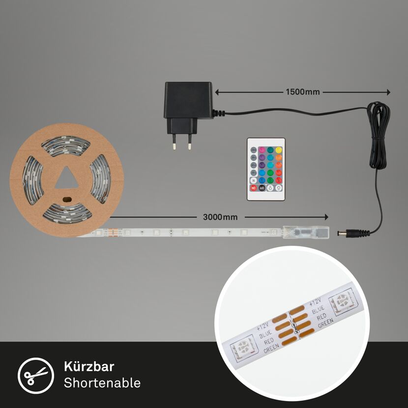 RGB-LED-Band Indoor 3 m
