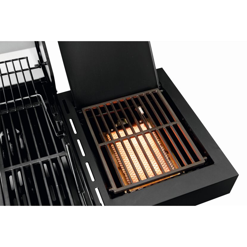 Gasgrill 'Cool Black 4.1' schwarz 114,5 x 121 x 53,5 cm