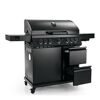 Gasgrill 'Cool Black 5.2' schwarz 159,5 x 122 x 56 cm