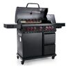 Gasgrill 'Cool Black 5.2' schwarz 159,5 x 122 x 56 cm