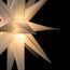 LED-3D-Kunststoffstern grau warmweiß