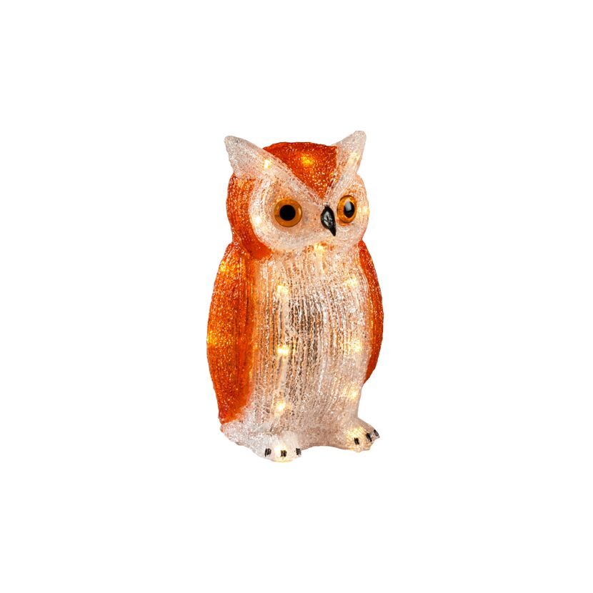 LED-Figur 'Eule' warmweiß