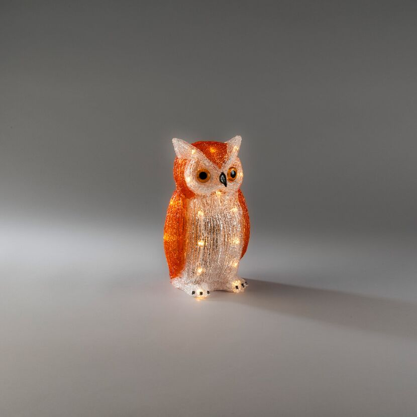 LED-Figur 'Eule' warmweiß